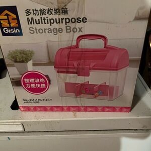 Pink Multipurpose Storage Box